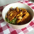 ﾛｸﾊﾗ's cooksnap of when they made 厚揚げの照り焼き丼.