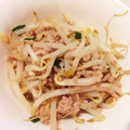 まいてぃ★★'s cooksnap of when they made ひき肉ともやしの本だし炒め.