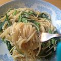 didiko's cooksnap of when they made あごだしつゆで簡単釜玉風パスタ.