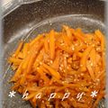 コユッキー's cooksnap of when they made 人参のきんぴら☆ごま風味.