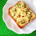 ふたごゆき's cooksnap of when they made ツナアボカドのわさび醤油トースト☆.