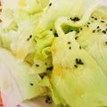 太鼓笛's cooksnap of when they made ごま塩レタス.
