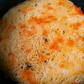sorairoha's cooksnap of when they made イタリアンそうめんのパリパリ焼き♡.