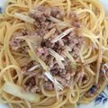 ☆みーい☆'s cooksnap of when they made 長ネギの和風パスタ.