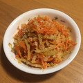 ○mimimi○'s cooksnap of when they made 野菜嫌いも旨さに唸る！人参めんたい炒め♡.