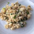 uriuri24's cooksnap of when they made 小松菜としらすチャーハン.