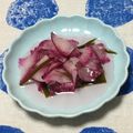 おはなすき's cooksnap of when they made 赤大根の甘酢漬け.
