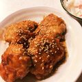 pyonチャン's cooksnap of when they made えのきだけ入り鶏つくねの照焼き.