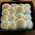 ⭐koyuki⭐'s cooksnap of when they made もちふわ～♪簡単ミルク＆ココアちぎりパン.