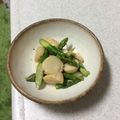 クックLCZ1GK☆'s cooksnap of when they made アスパラ☆ホタテバター焼き◇.