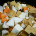 美味しい嬉しい's cooksnap of when they made 厚揚げと人参の煮物（覚書き）.