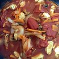 tomi8686's cooksnap of when they made 簡単！鶏もも肉のホールトマト煮込み.