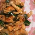 ☆yopipi's cooksnap of when they made お肉柔らか＊鶏胸肉のガリバタマヨ炒め.