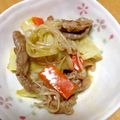 やいちのりんご's cooksnap of when they made きのこ✿キャベツ✿豚肉のオイスター炒め.