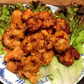 mog☆tan's cooksnap of when they made 昔懐かしい鶏のからあげ【作りおき】.