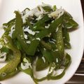 卵せんべい's cooksnap of when they made ピーマンとシラスのお浸し.