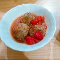 チビエプロン's cooksnap of when they made ミートボールのトマトチーズ煮込み♡.