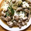 mianmian's cooksnap of when they made もやし・えのき・鶏肉のチーズぽん炒め.