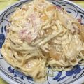 クックSEFA1U☆'s cooksnap of when they made 牛乳で作る濃厚カルボナーラ.