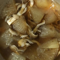 non☆nono's cooksnap of when they made アツアツ！冬瓜の煮物☆えのき茸のあんかけ.