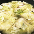 かみちゃん．'s cooksnap of when they made 手羽先とキャベツの白だし煮.