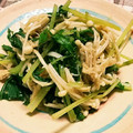 ＊UN＊'s cooksnap of when they made 簡単！水菜とえのきのポン酢の胡麻和え♪.