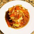 koodo's cooksnap of when they made 少量の油で簡単！野菜あんかけ揚げ出し豆腐.