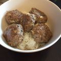 アキ男。's cooksnap of when they made お弁当のごはんに”鶏の照り焼きつくね丼”.