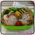 ゆうこりん♪♪♪'s cooksnap of when they made お弁当・稲荷寿司でねずみ男♪.