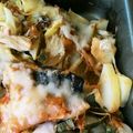 ふくめい's cooksnap of when they made 鮭とたっぷり白菜の味噌チーズオーブン焼き.