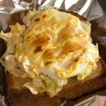 くらっふいー's cooksnap of when they made 朝食に‼目玉焼きトーストの決定版♪.