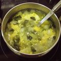 クックRQ8OPG☆'s cooksnap of when they made ぽかぽか♡レタスと卵のスープ♡.