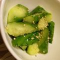 たもたん's cooksnap of when they made まな板いらず！簡単きゅうりのゴマポン酢.