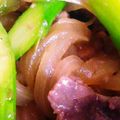 Safra's cooksnap of when they made 牛肉とアスパラのオイスターソース炒め.