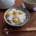 doreminomori's cooksnap of when they made ＊ぎんなんご飯＊.
