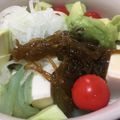 neeboo♬♪'s cooksnap of when they made さっぱり簡単もずくサラダ.