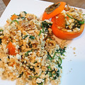 ちょこれーたー's cooksnap of when they made まるごと柿と☆ほうれん草の白和え.