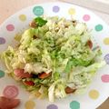 えみちょりん♪'s cooksnap of when they made キャベツとウインナー☆粒マスタード炒め.