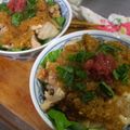 西＊絵子's cooksnap of when they made あっさり☆チキンの梅みぞれ丼♪.