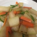 ミチュちゆ's cooksnap of when they made 冬瓜と人参の炒め物.