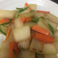 ミチュちゆ's cooksnap of when they made 冬瓜と人参の炒め物.