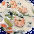 クックIKDMZ5☆'s cooksnap of when they made ワンパンで♪小松菜と海老のクリーム煮.