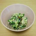 ピーナッツ子♪'s cooksnap of when they made 簡単　えのきの梅ポン酢あえ.