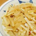 max4995's cooksnap of when they made 大根の大量消費に＊麺つゆで簡単キンピラ.
