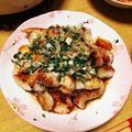 Yukachin®'s cooksnap of when they made 鶏もも肉のみょうがねぎポン酢.