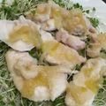 shyoko's cooksnap of when they made レンジで簡単♪さっぱりねぎ生姜ダレ蒸し鶏.