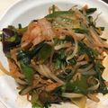 クックVLF4GQ☆'s cooksnap of when they made 豚とナスのキムチ炒め.