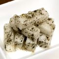 ＊＊天然水＊＊'s cooksnap of when they made 混ぜるだけ、簡単。山芋短冊ゆかり和え.