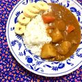 ふたごゆき's cooksnap of when they made カレーにバナナ～美容にも♪.