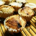 ハチワレねこ's cooksnap of when they made クリームチーズとジャムの全粒粉マフィン.